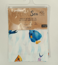 STAIN-RESISTANT TABLECLOTH 4P HYDRO SEA 120X160 Tellini S.r.l. Wholesale Clothing